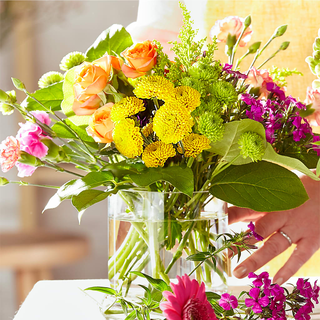 Bold & Bright – A Florist Original – The Owls Nest Florist, York SC