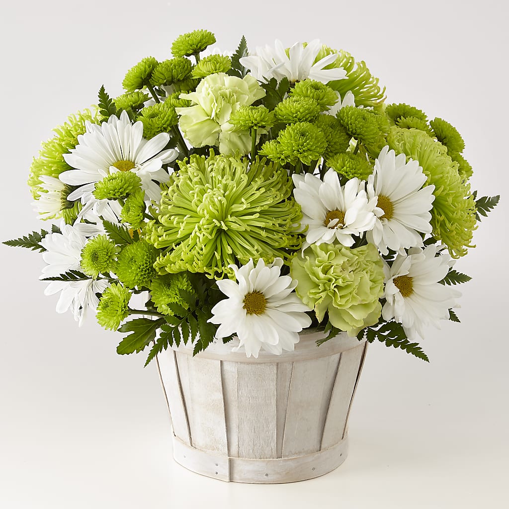 Lucky Charm Basket (Standard) – The Owls Nest Florist, York SC