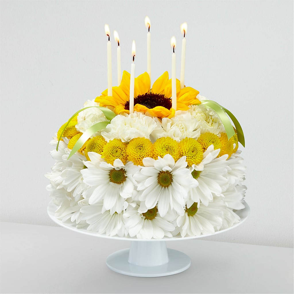 Birthday Smiles Floral Cake – The Owls Nest Florist, York SC