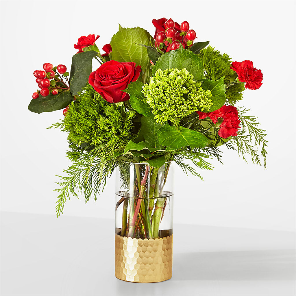 Plaid Throw Bouquet – The Owls Nest Florist, York SC