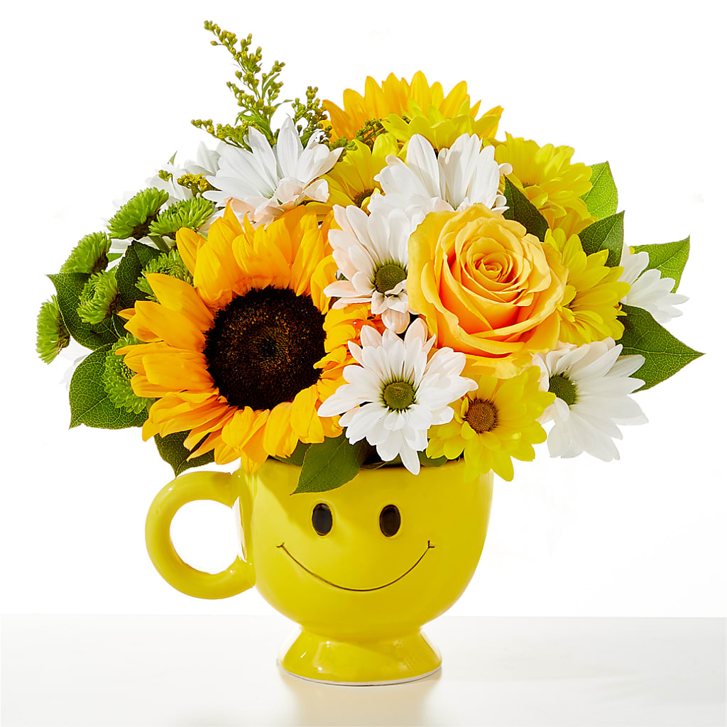 Be Happy Bouquet – The Owls Nest Florist, York SC