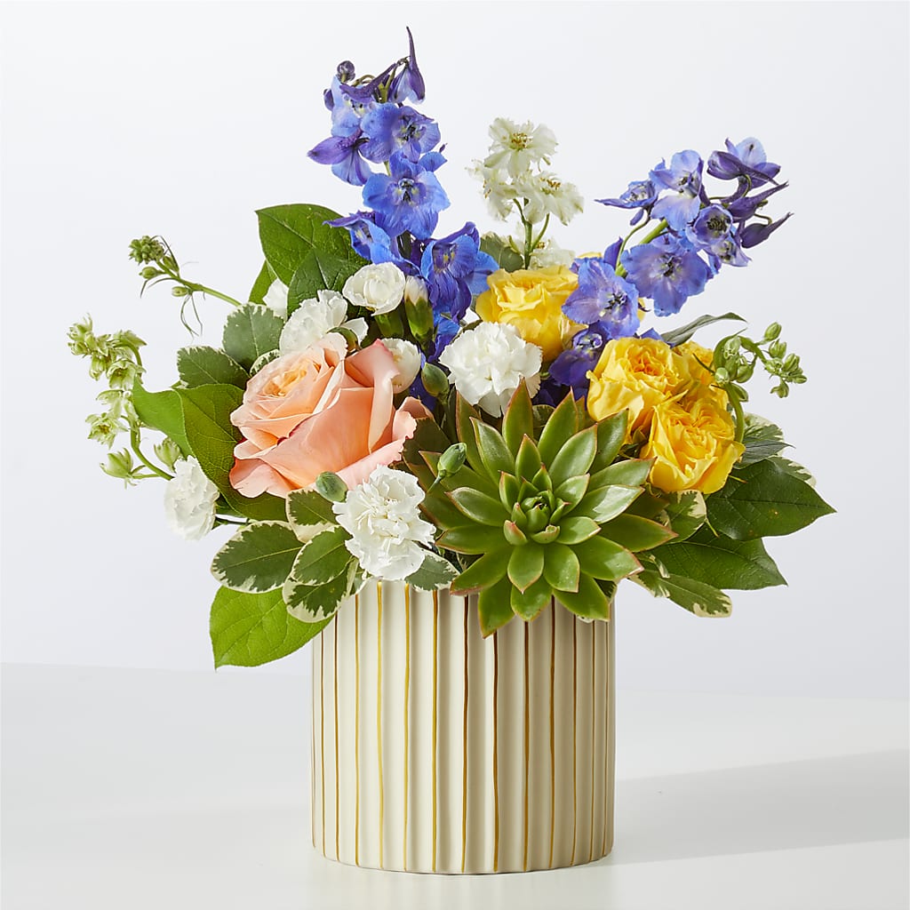 Cobalt Reverie Bouquet – The Owls Nest Florist, York SC