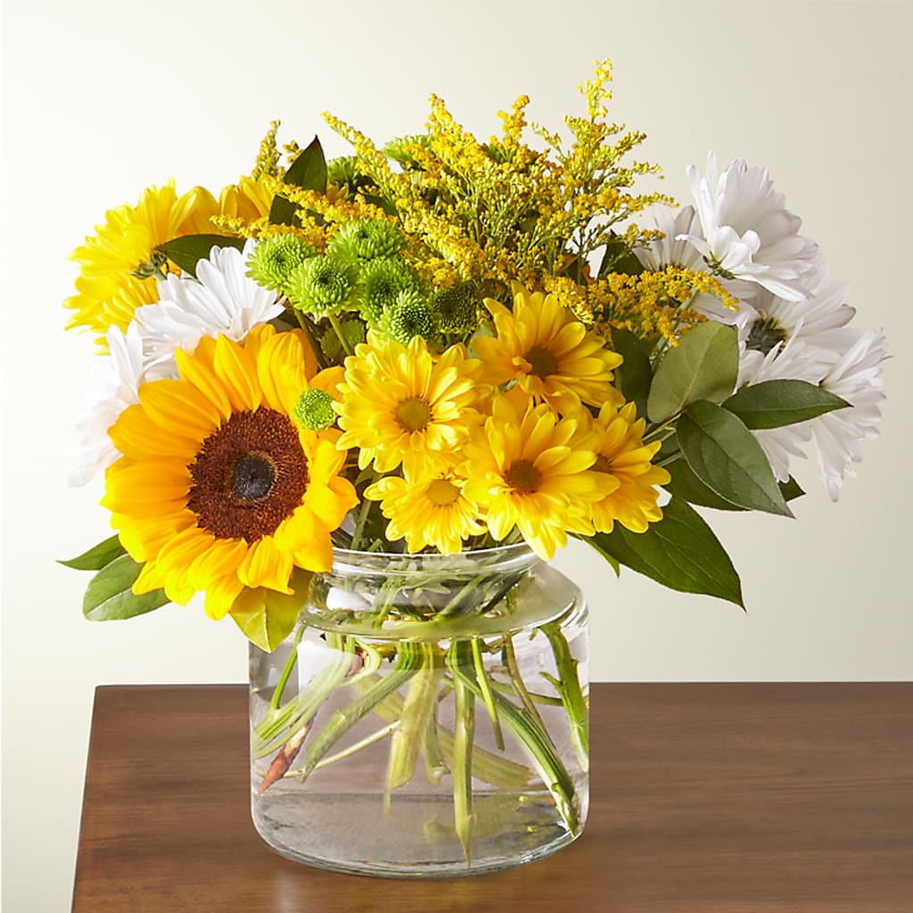 Hello Sunshine Bouquet – The Owls Nest Florist, York SC