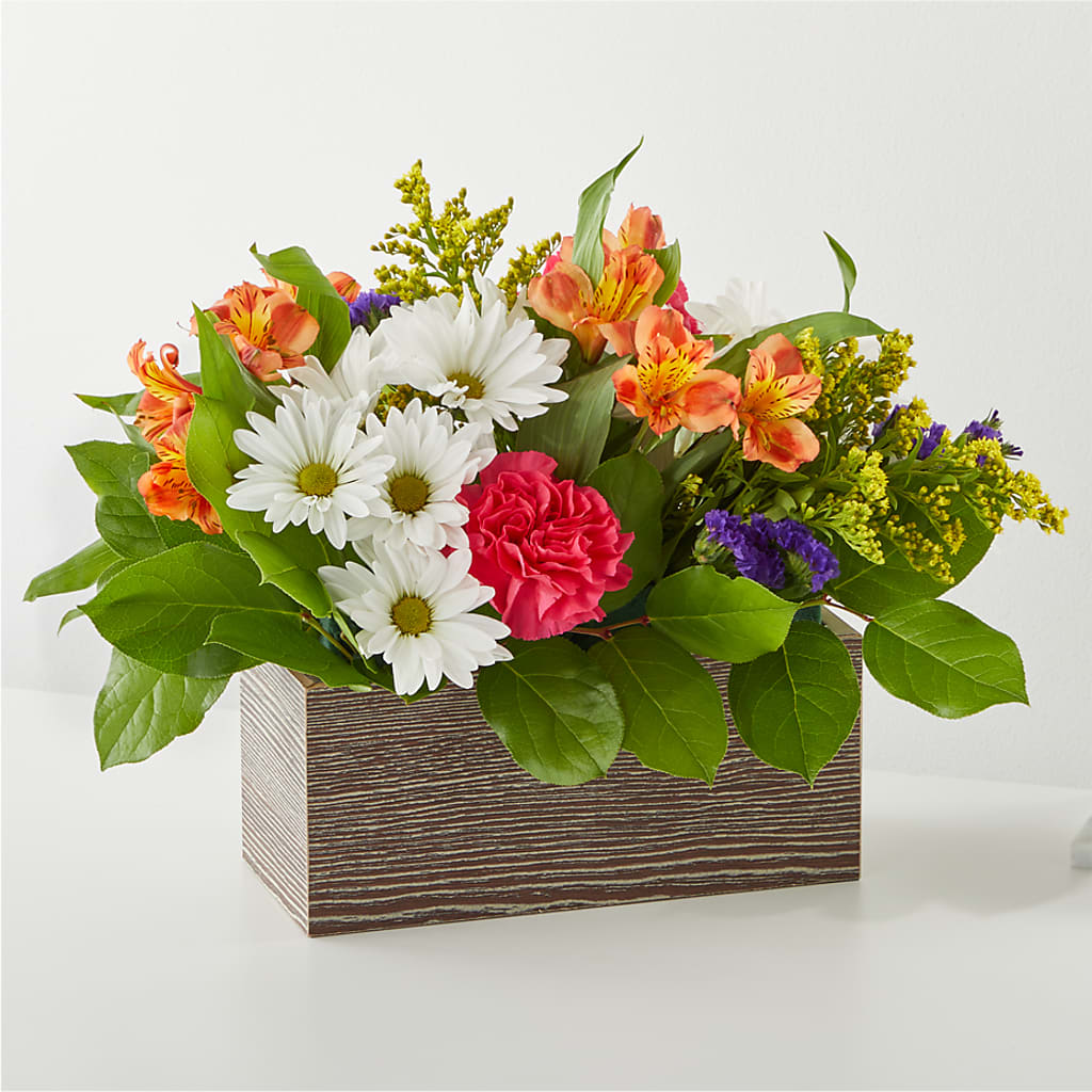 Oopsie Daisy Box Bouquet – The Owls Nest Florist, York SC