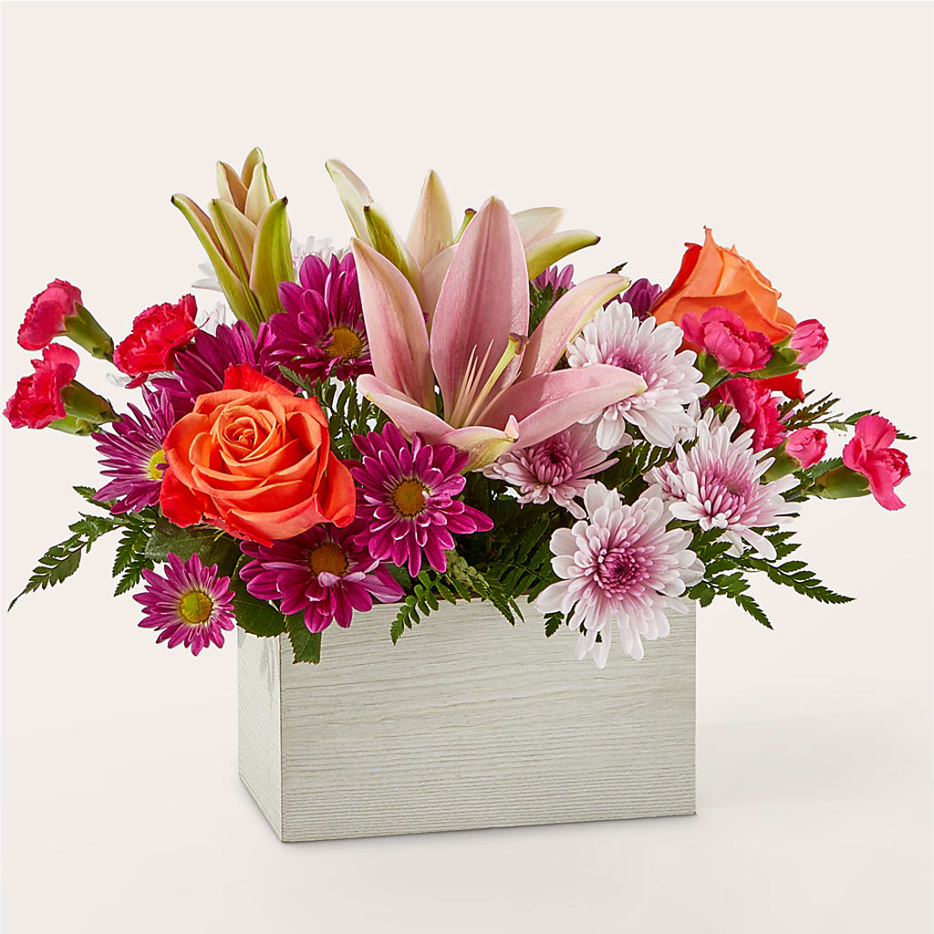 Light of My Life Box Bouquet – The Owls Nest Florist, York SC