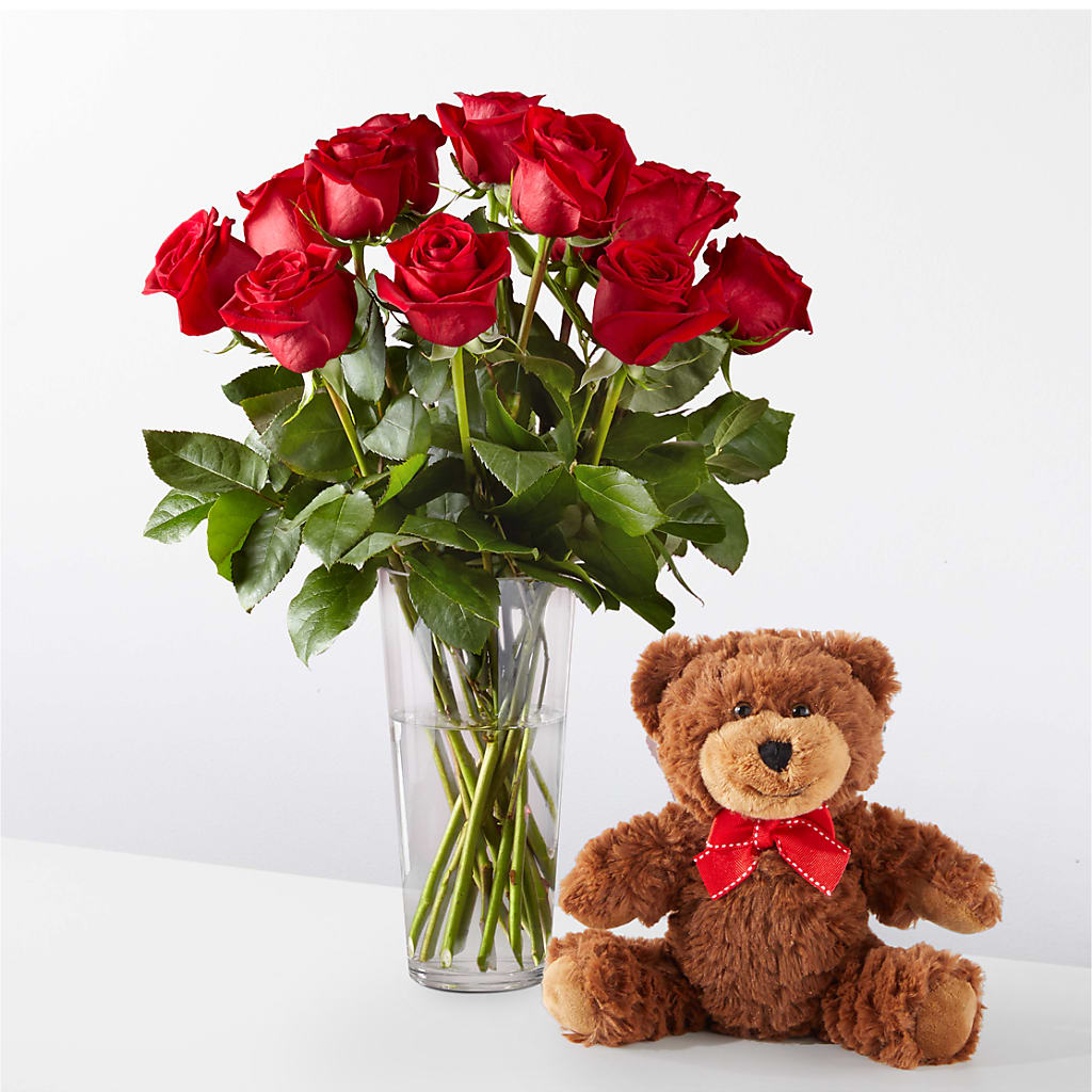 Romantic Long Stem Red Rose Bouquet Bundles – The Owls Nest Florist, York SC