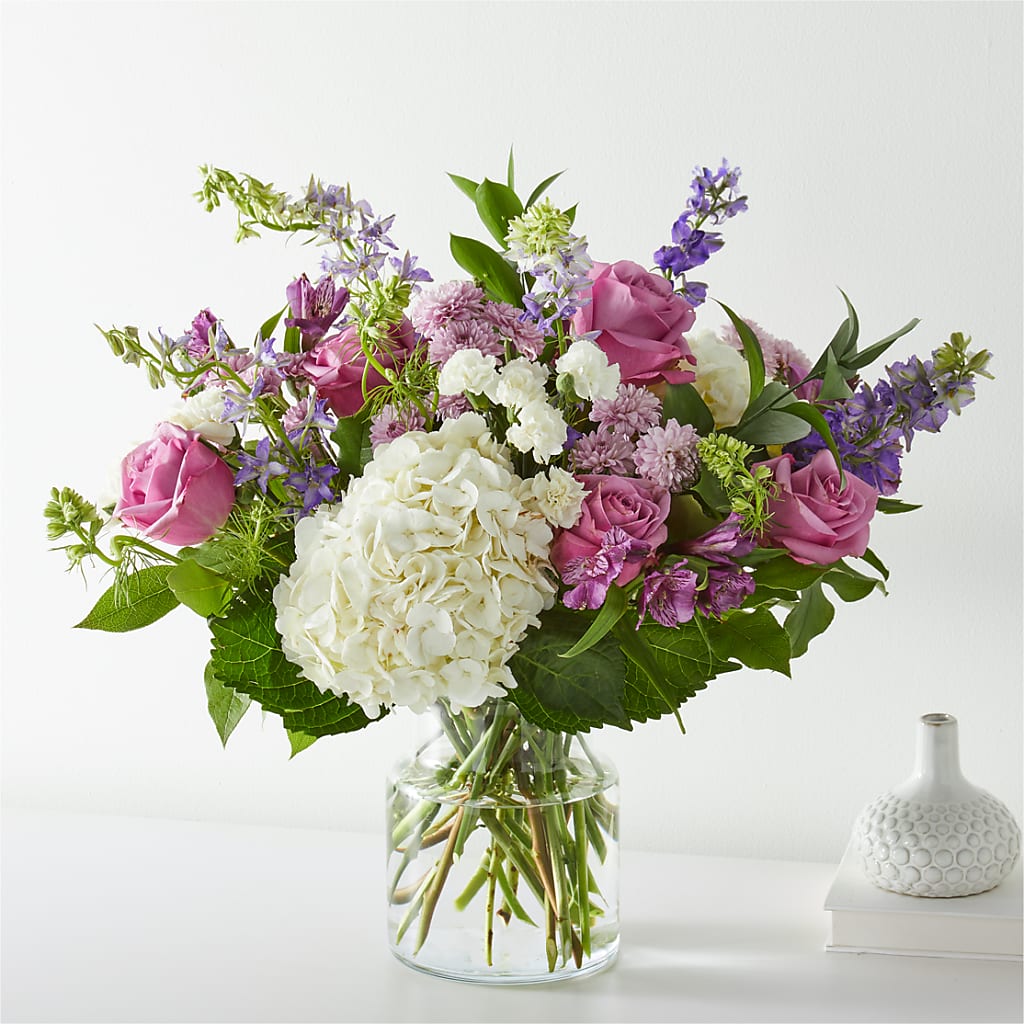Violet Caress Bouquet – The Owls Nest Florist, York SC