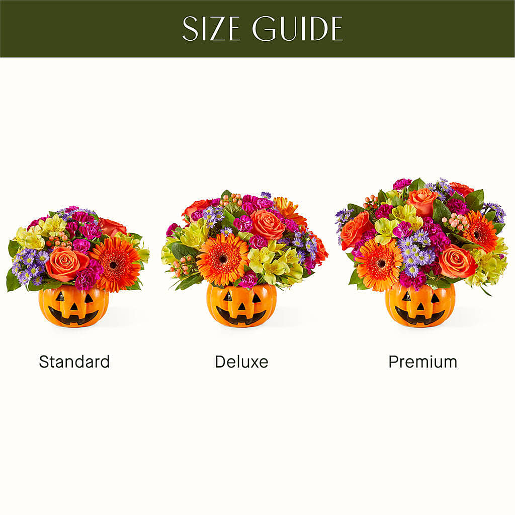 Tricks & Treats Pumpkin – The Owls Nest Florist, York SC