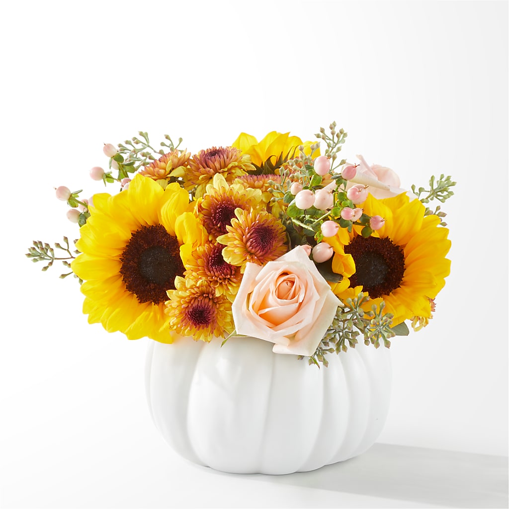 Pumpkin to Talk About Bouquet – The Owls Nest Florist, York SC