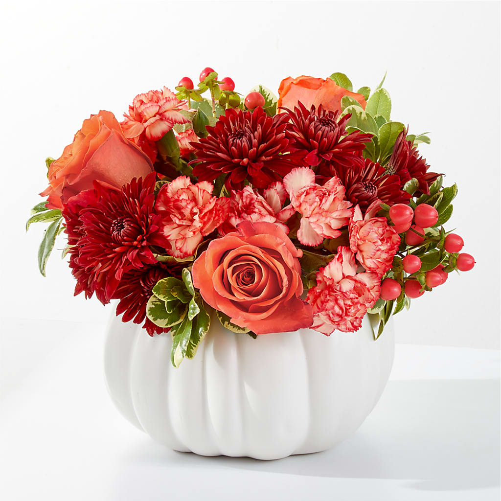 Autumn Air Pumpkin Bouquet – The Owls Nest Florist, York SC