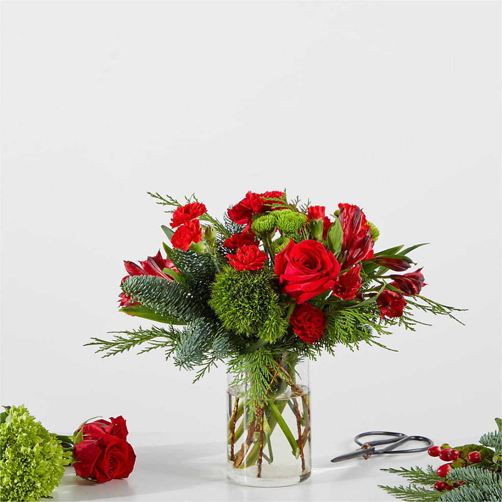 Merry Moment Bouquet – A Florist Original – The Owls Nest Florist, York SC