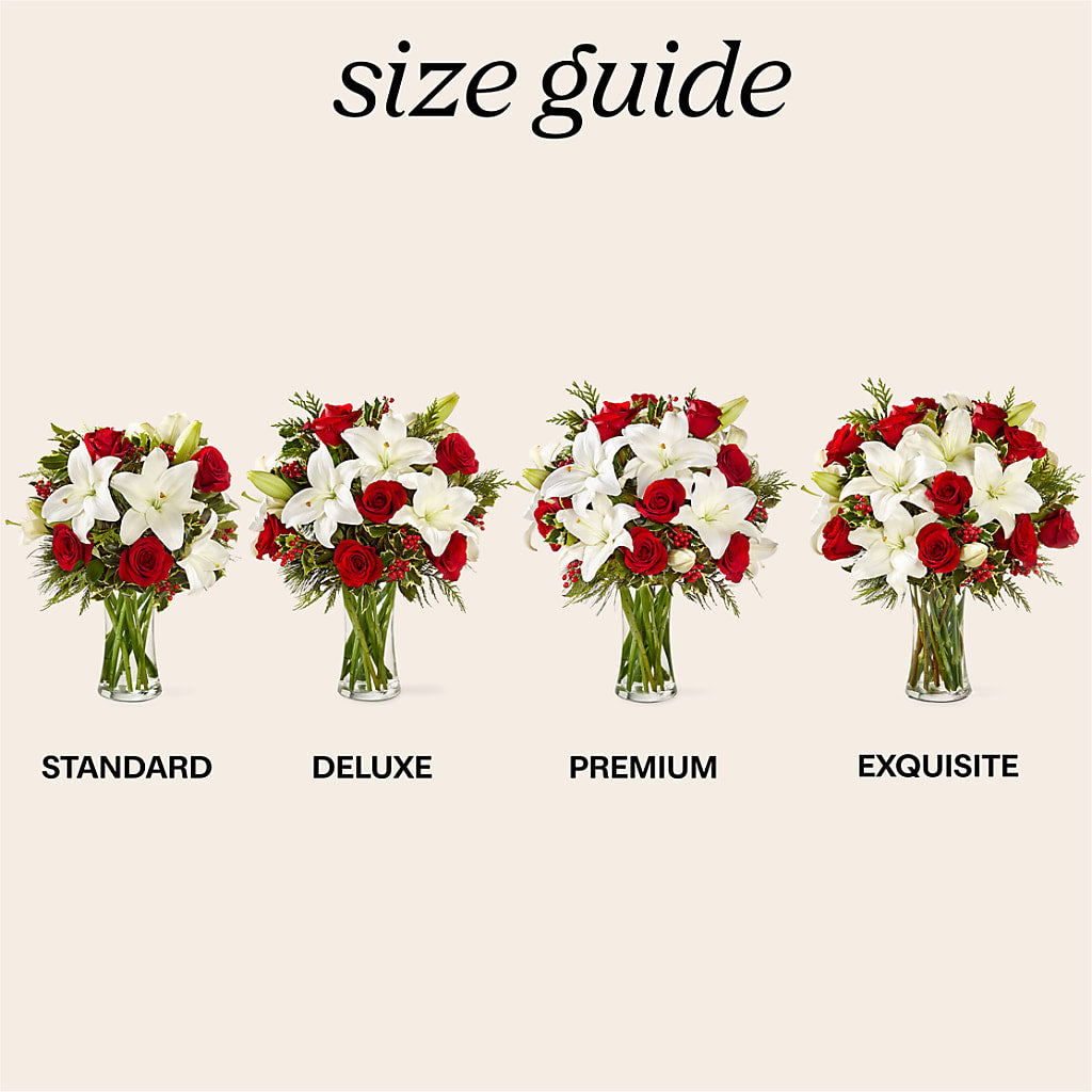 Sparkling Snowflakes Bouquet – The Owls Nest Florist, York SC