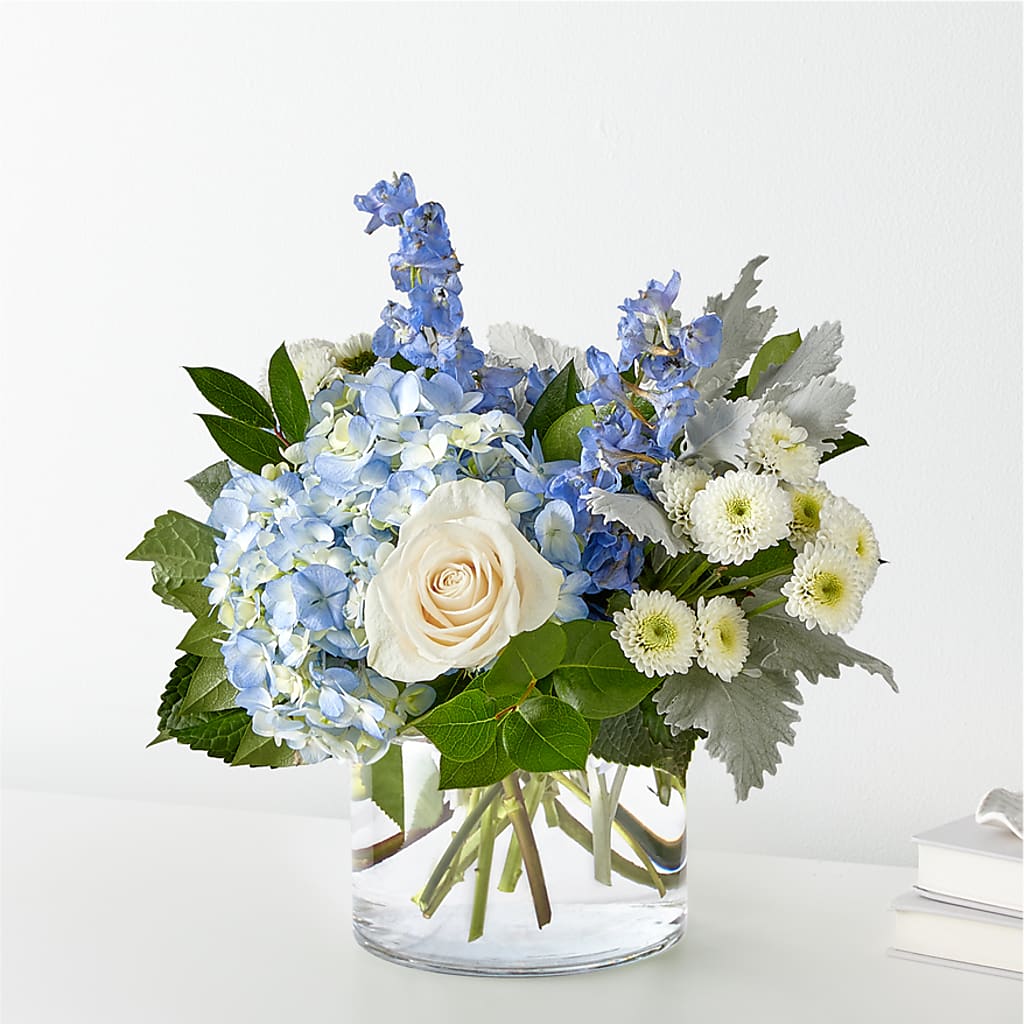 Clear Skies Bouquet – The Owls Nest Florist, York SC