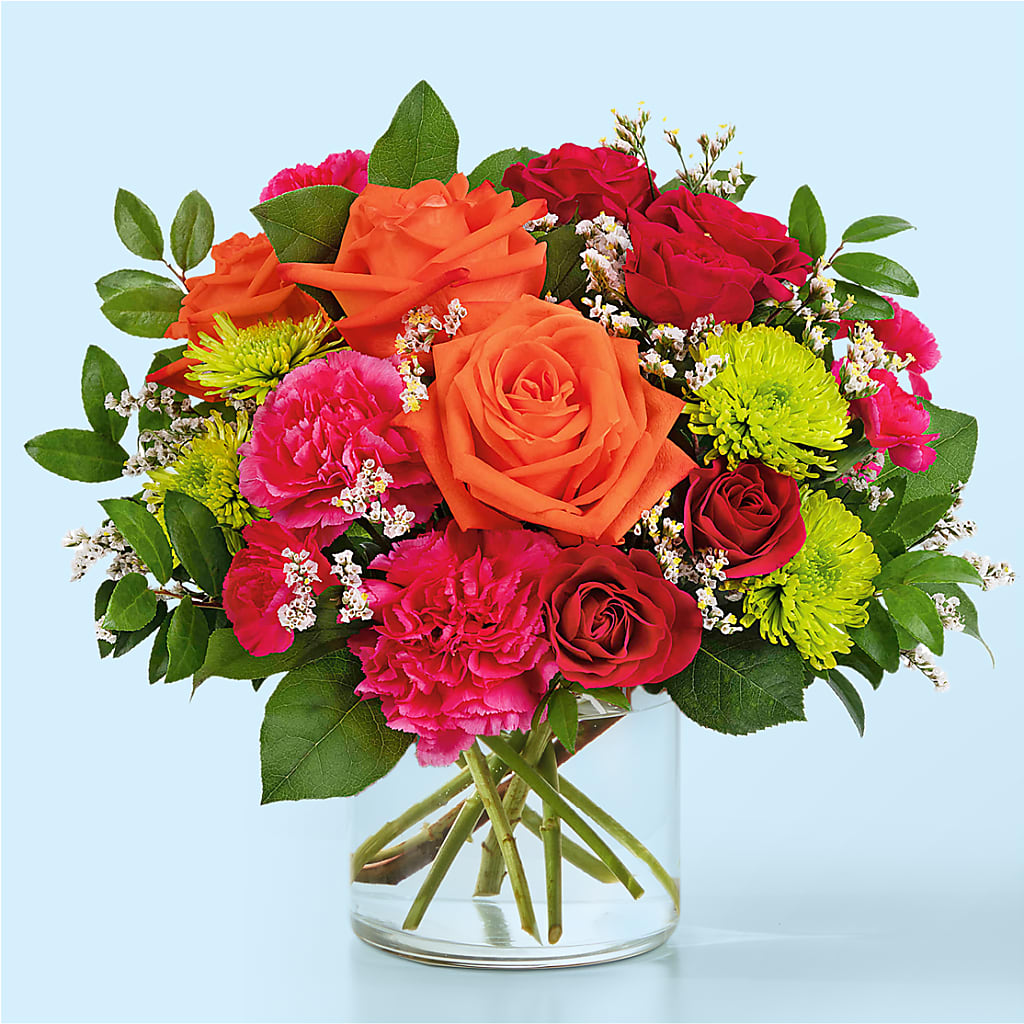 Colorful Carnival Bouquet – The Owls Nest Florist, York SC