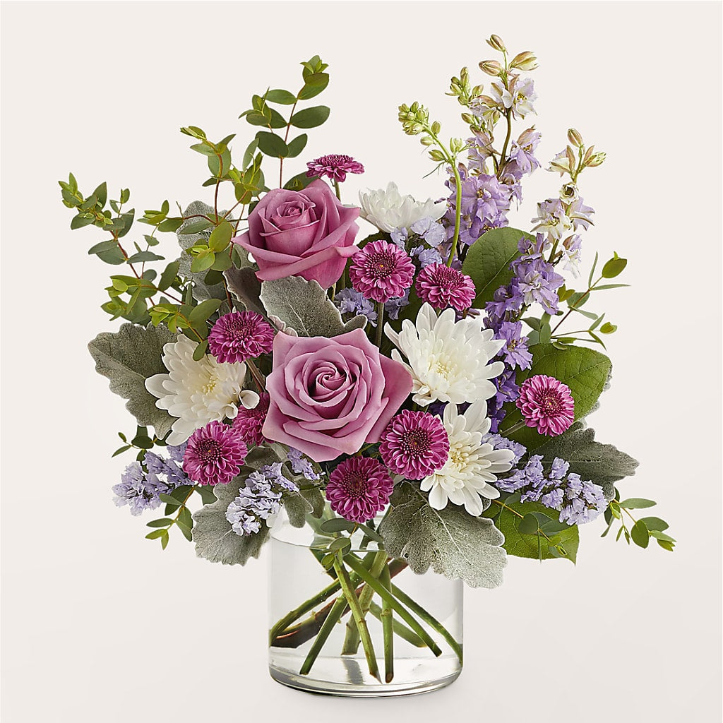 Violet Frost Bouquet – The Owls Nest Florist, York SC