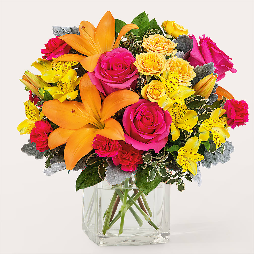 To the Tropics Bouquet – The Owls Nest Florist, York SC