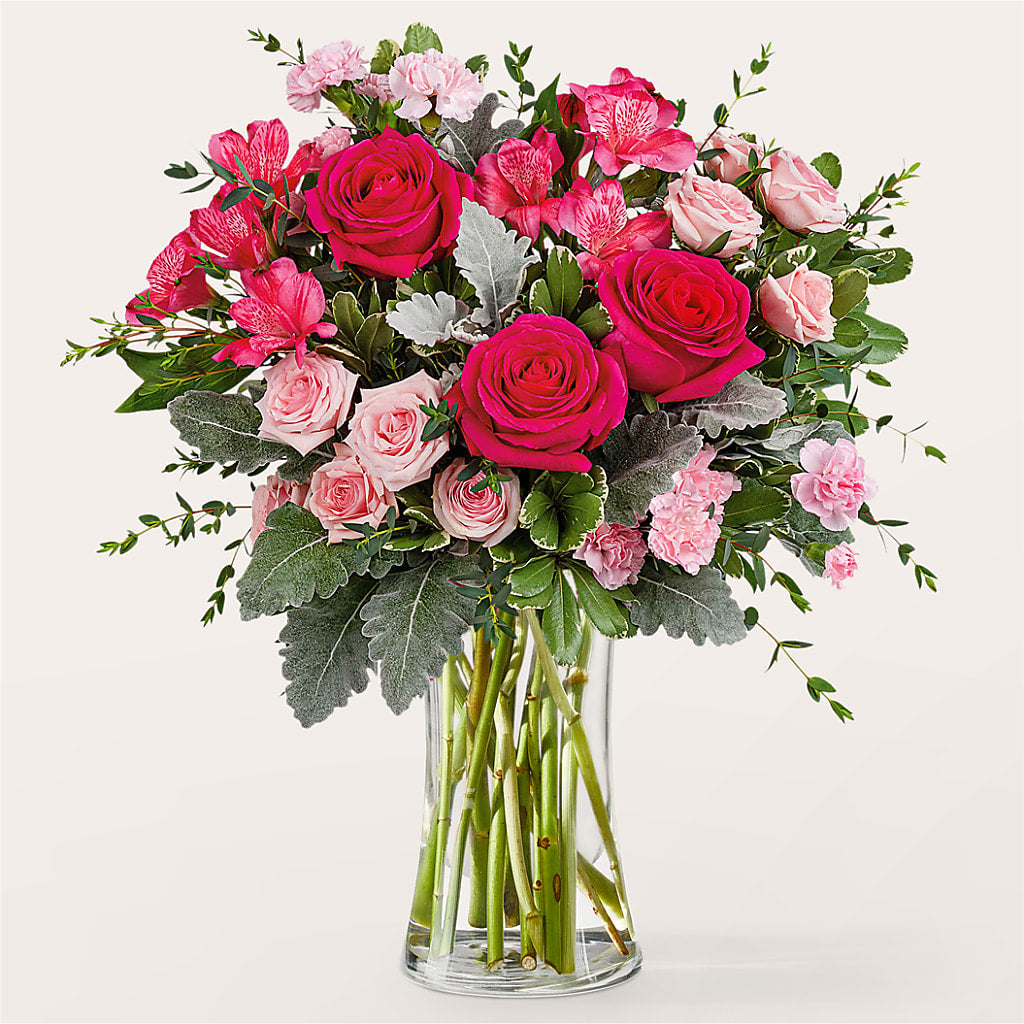 Tickled Pink Bouquet – The Owls Nest Florist, York SC