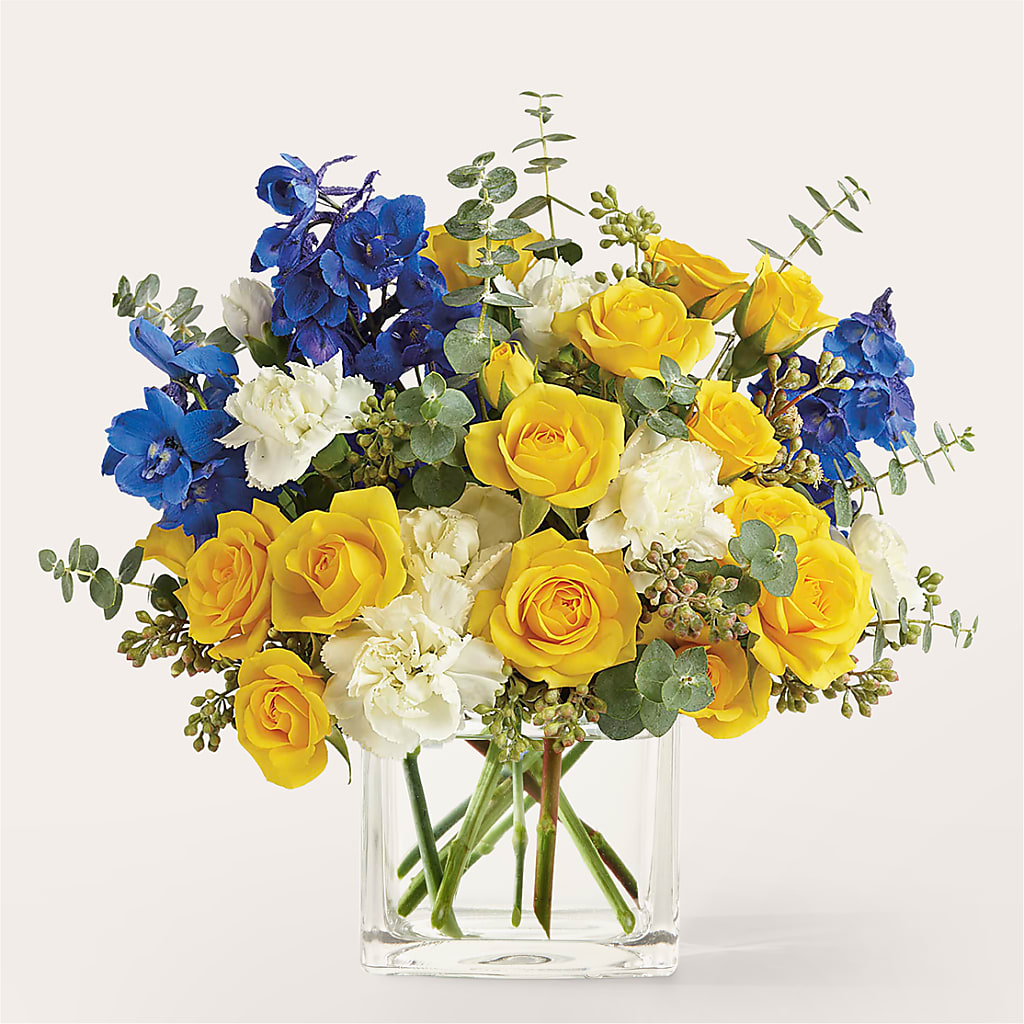 Sparkling Citrine Bouquet – The Owls Nest Florist, York SC