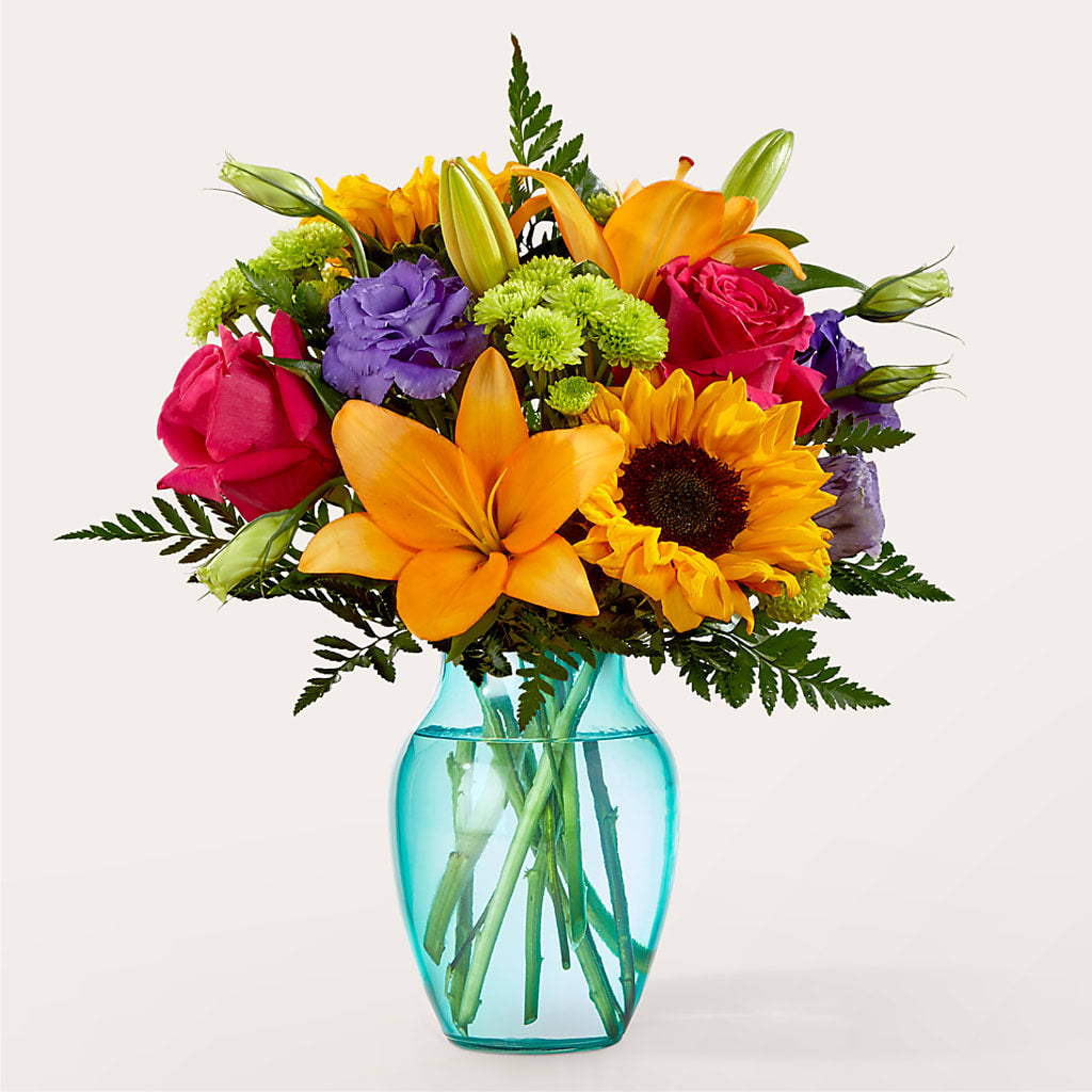 Double Rainbow Bouquet – The Owls Nest Florist, York SC