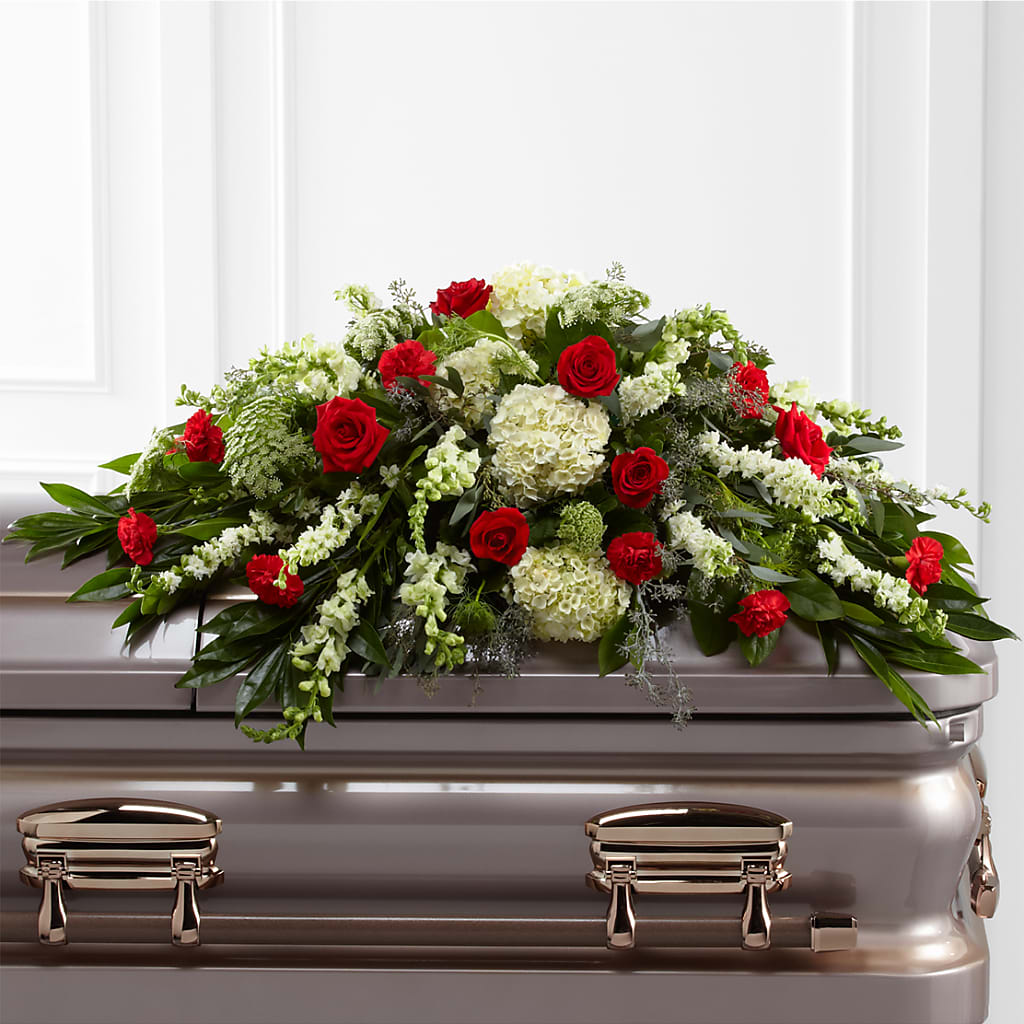 Sincerity Casket Spray – The Owls Nest Florist, York SC