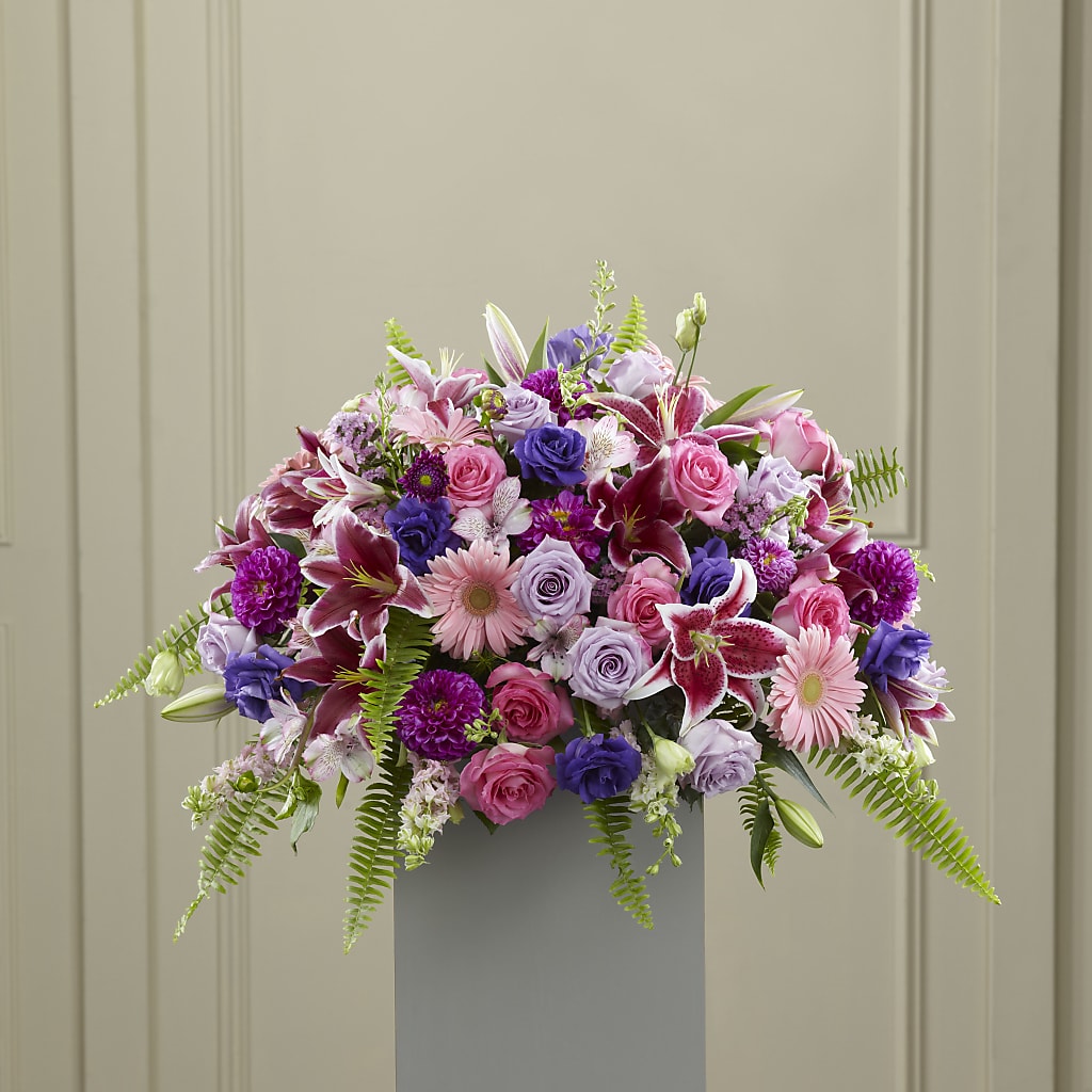 Fare Thee Well Pedestal – The Owls Nest Florist, York SC