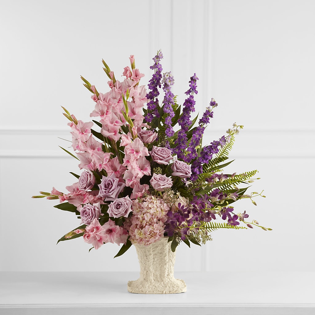 Flowing Garden Arrangement – The Owls Nest Florist, York SC