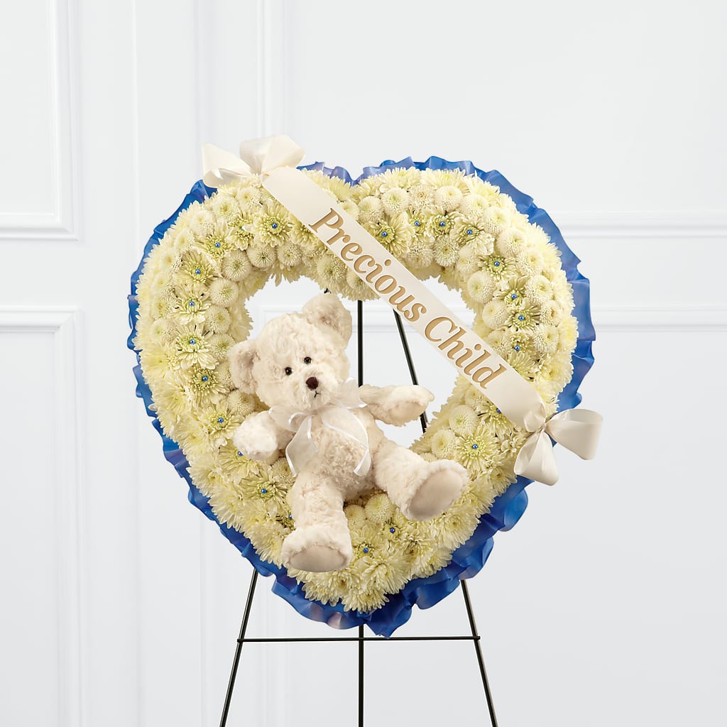 Precious Child Standing Heart – The Owls Nest Florist, York SC