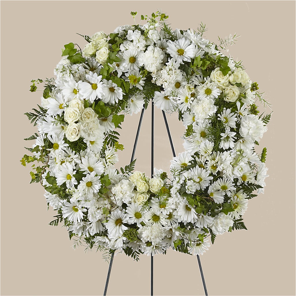 Faithful Wishes Wreath – The Owls Nest Florist, York SC