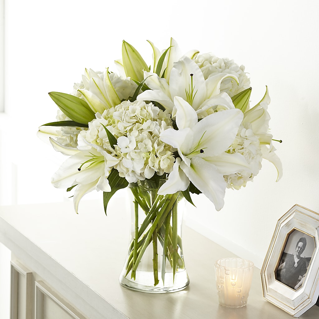 Compassionate Lily Bouquet – The Owls Nest Florist, York SC