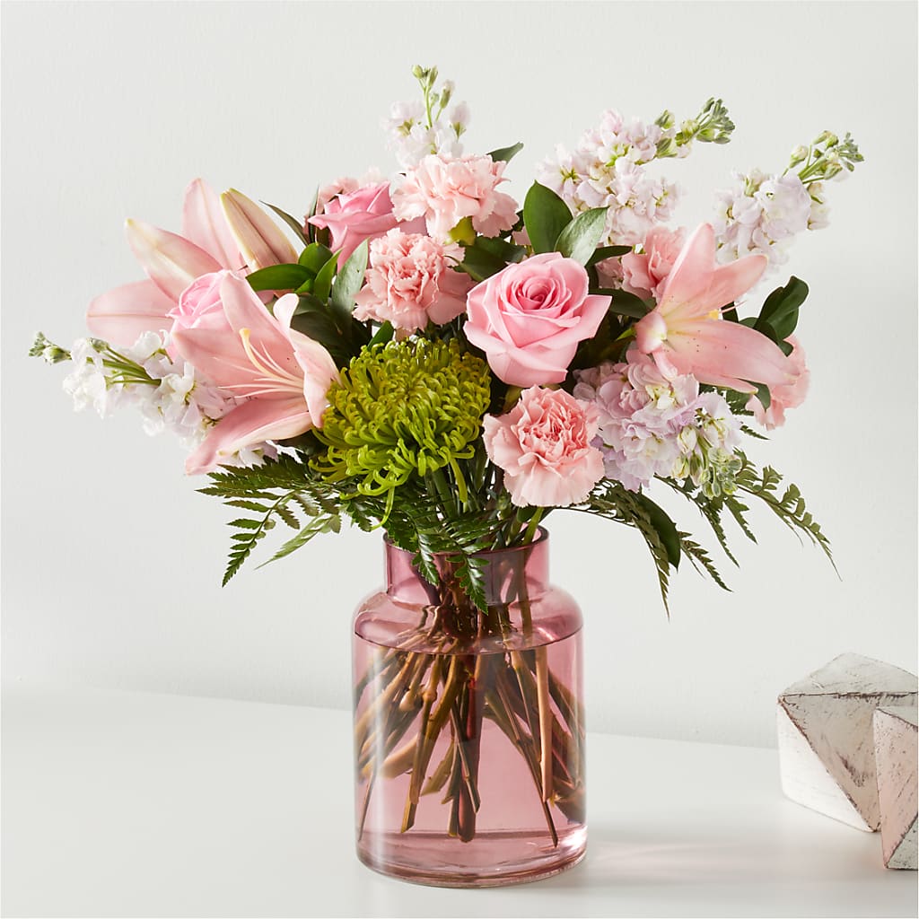 Pretty in Pink Bouquet – The Owls Nest Florist, York SC