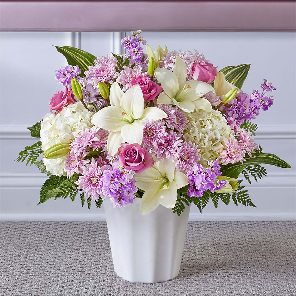 Heaven Sent Floor Basket – The Owls Nest Florist, York SC