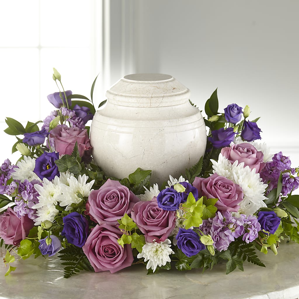 Blooming Sympathy Cremation Adornment – The Owls Nest Florist, York SC
