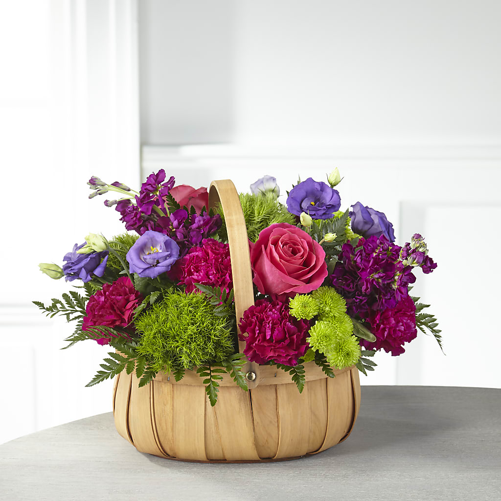 Serene Sanctuary Basket – The Owls Nest Florist, York SC