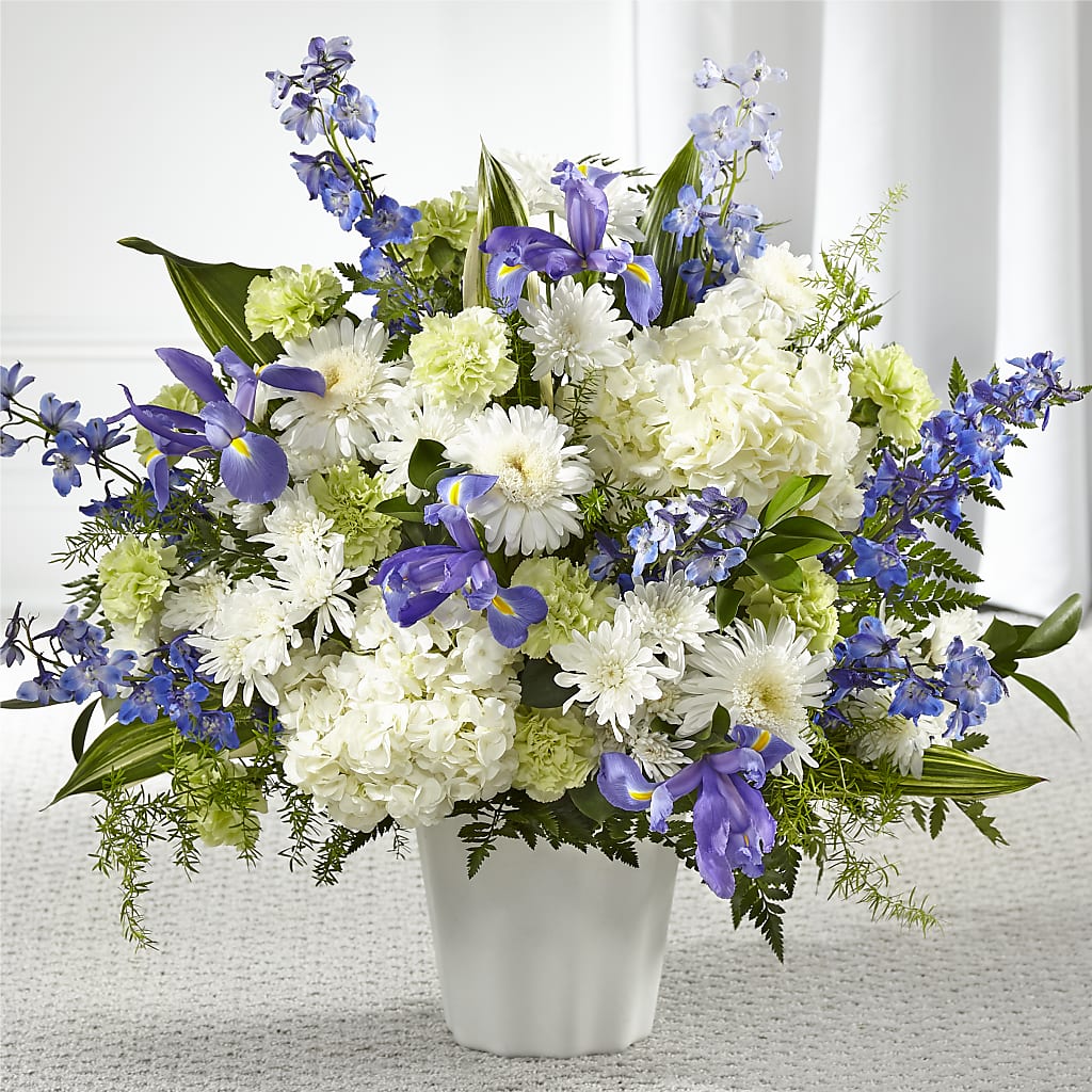 Soft Serenity Floor Basket – The Owls Nest Florist, York SC