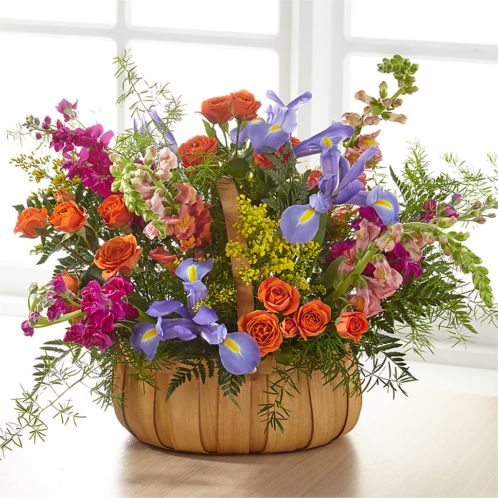 Garden of Life Basket – The Owls Nest Florist, York SC