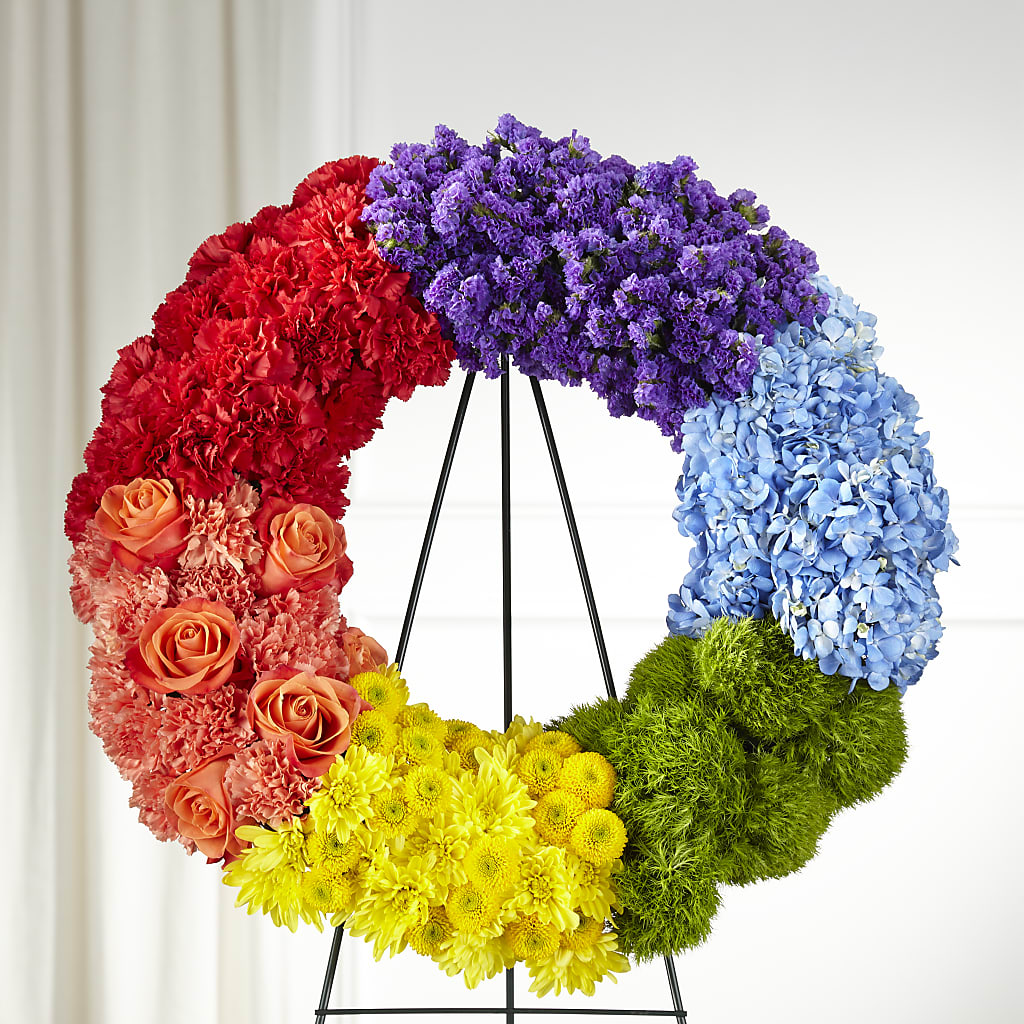 Circle of Love Wreath – The Owls Nest Florist, York SC