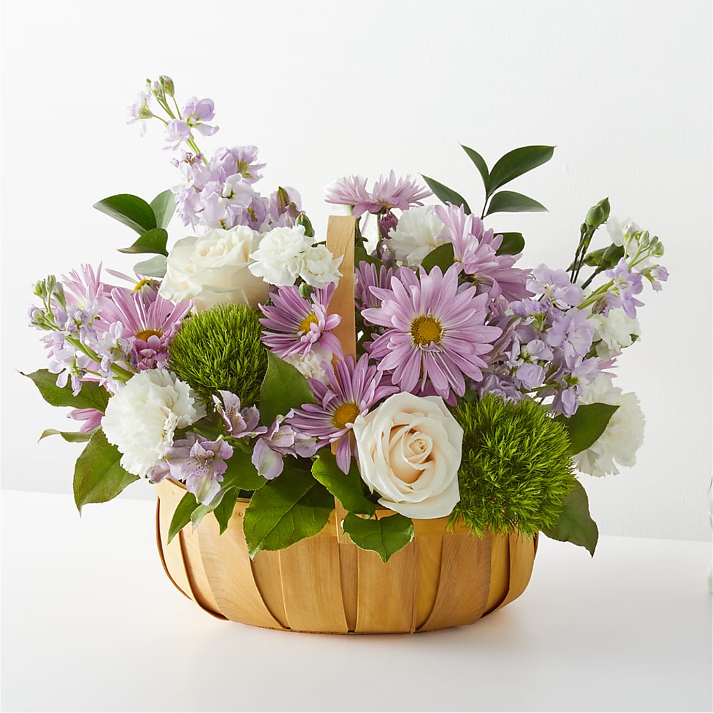 Peace & Love Basket – The Owls Nest Florist, York SC