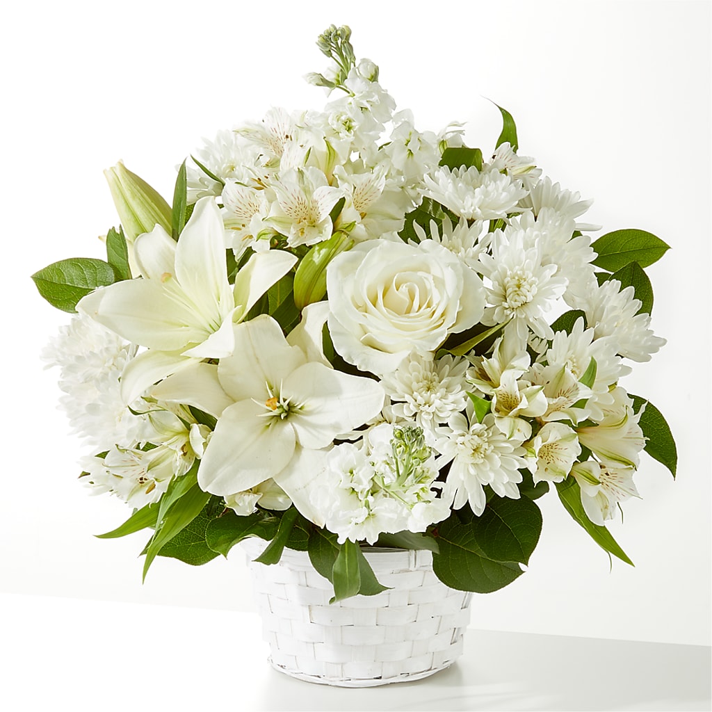 Peaceful Reflections Arrangement – The Owls Nest Florist, York SC