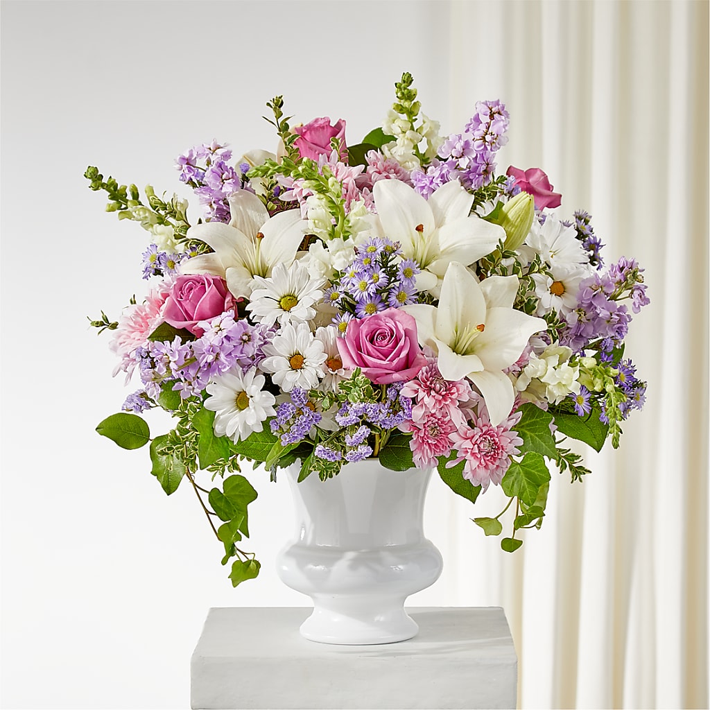 Remarkable Life Urn Arrangement – The Owls Nest Florist, York SC
