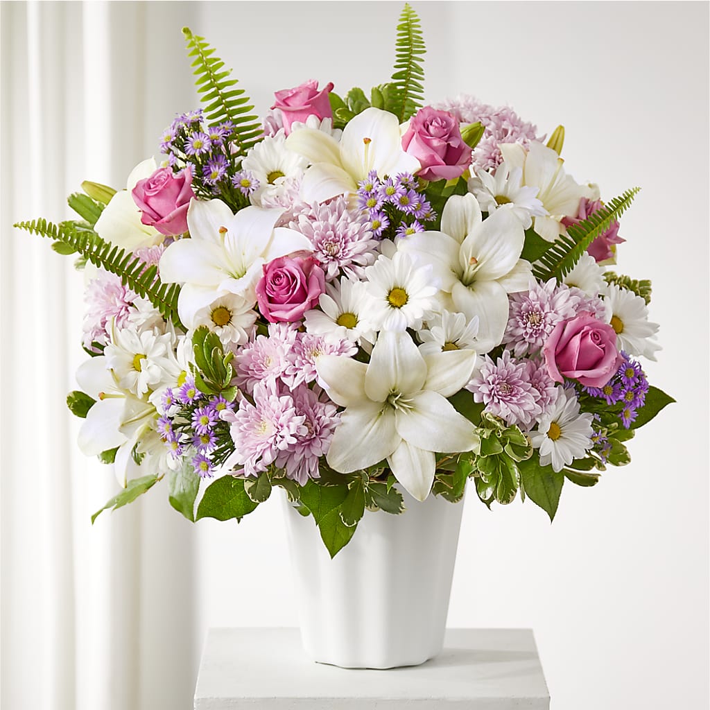 Warmest Thoughts Tabletop Basket – The Owls Nest Florist, York SC
