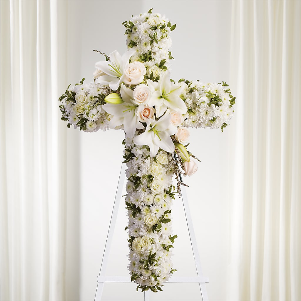 Spiritual Guidance Standing Spray – The Owls Nest Florist, York SC