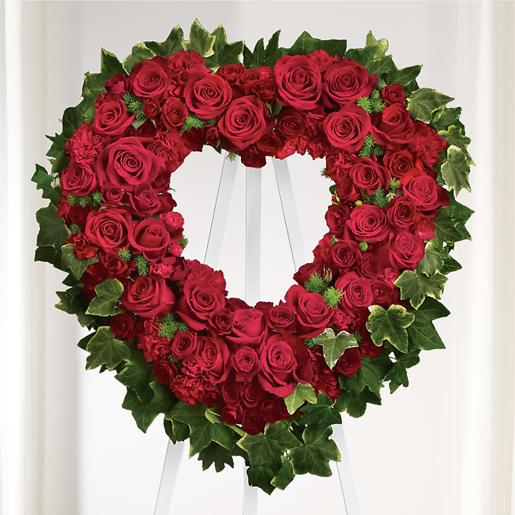Wholehearted Standing Spray – The Owls Nest Florist, York SC