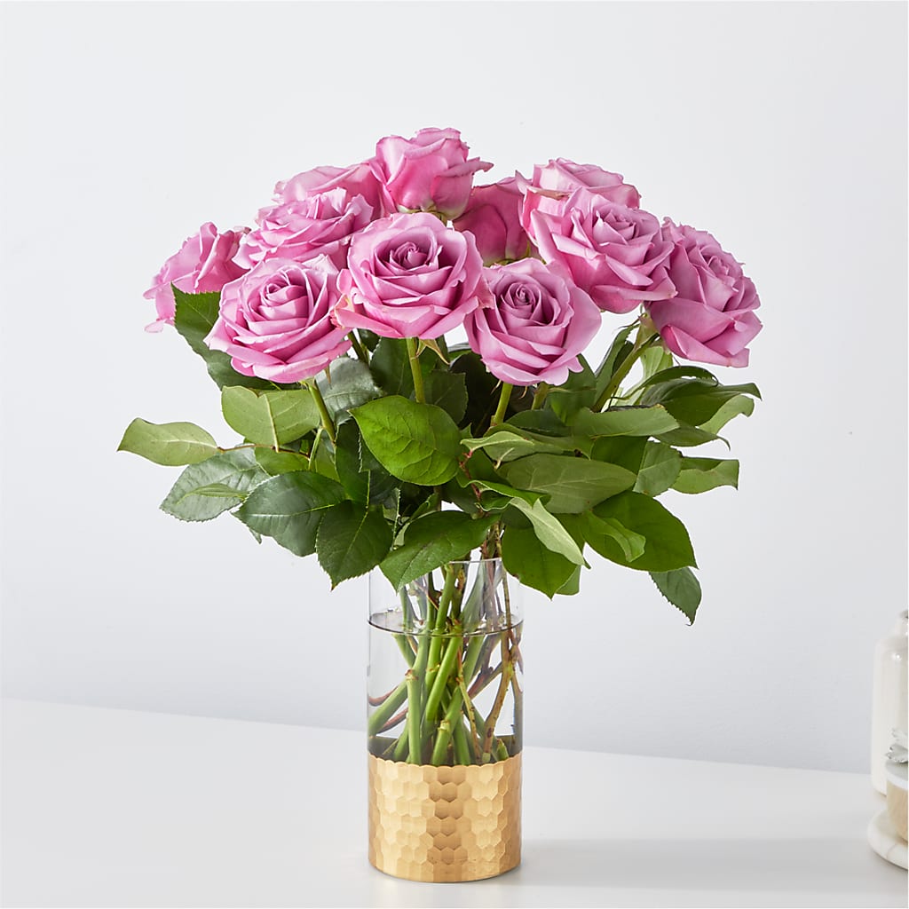 Secret Admirer Lavender Rose Bouquet – The Owls Nest Florist, York SC