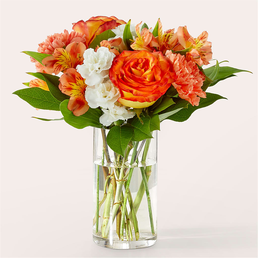 Apricot Glow Bouquet – The Owls Nest Florist, York SC