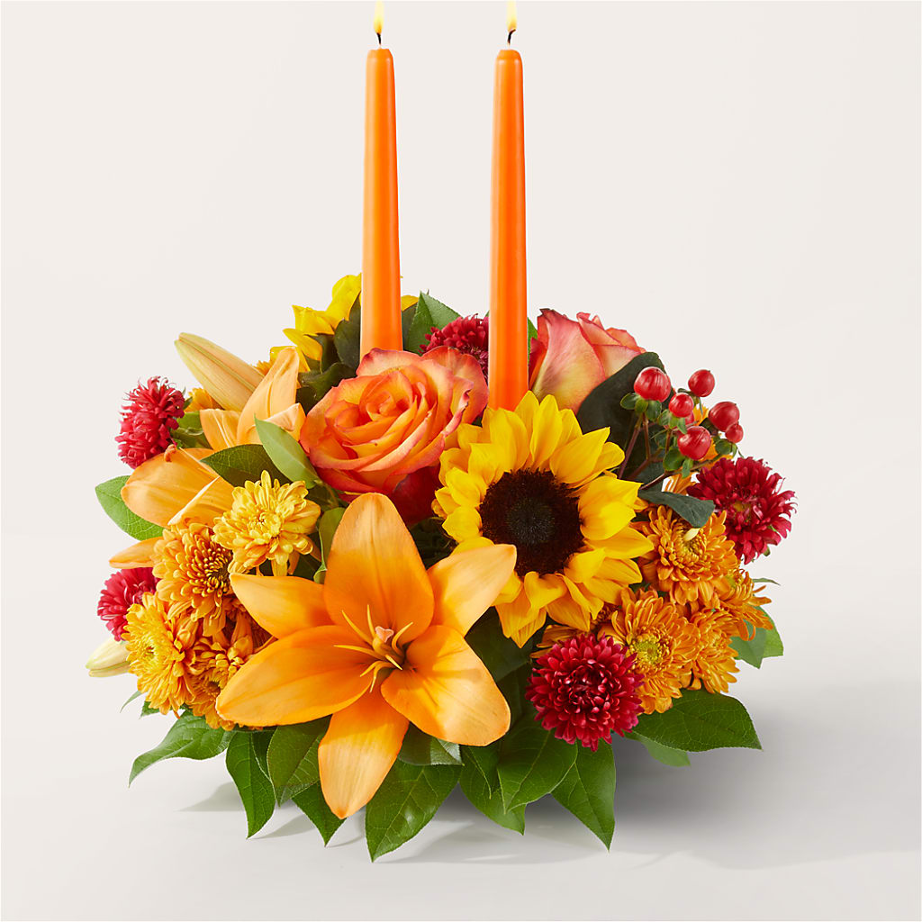 Grateful Centerpiece – The Owls Nest Florist, York SC