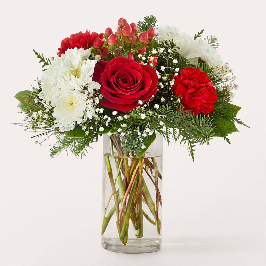 Chance of Flurries Bouquet – The Owls Nest Florist, York SC