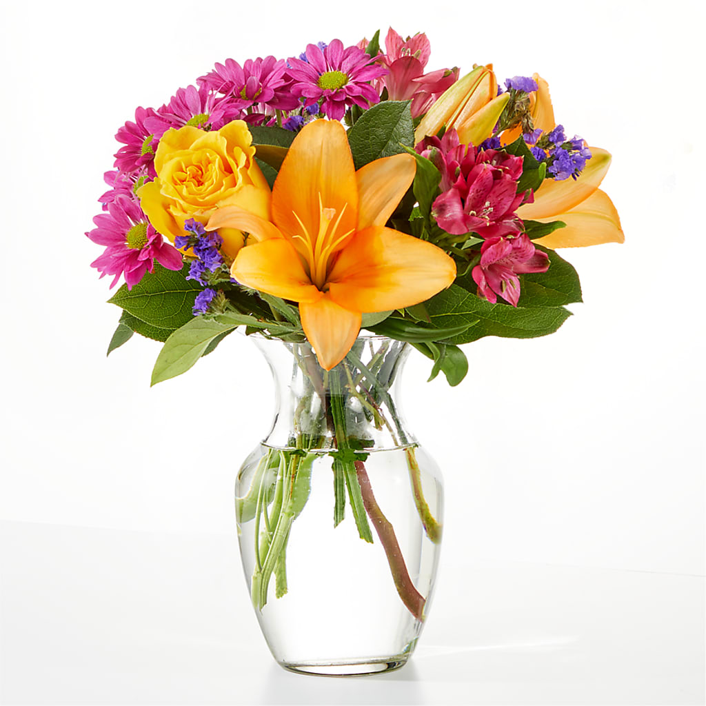 Colorful Visions Bouquet – The Owls Nest Florist, York SC