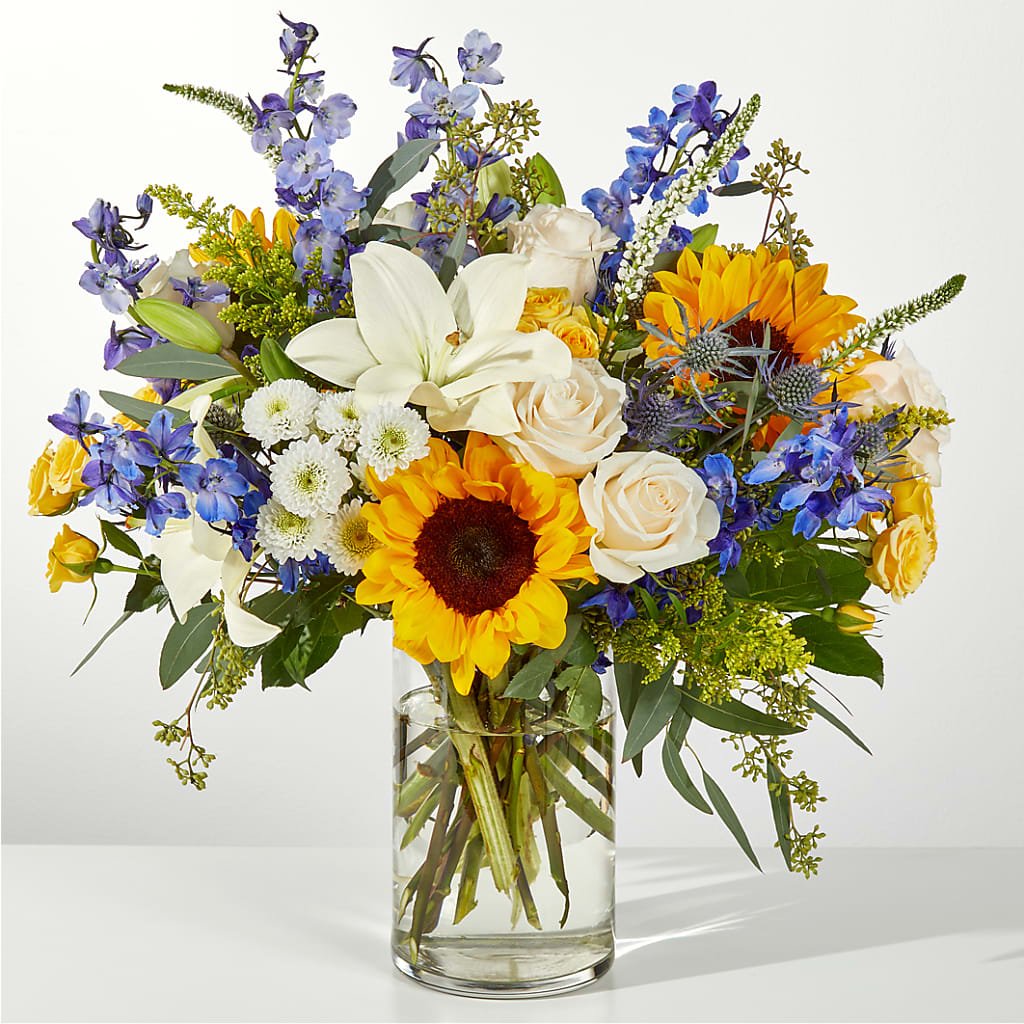 Wonderfully Sunny Bouquet – The Owls Nest Florist, York SC
