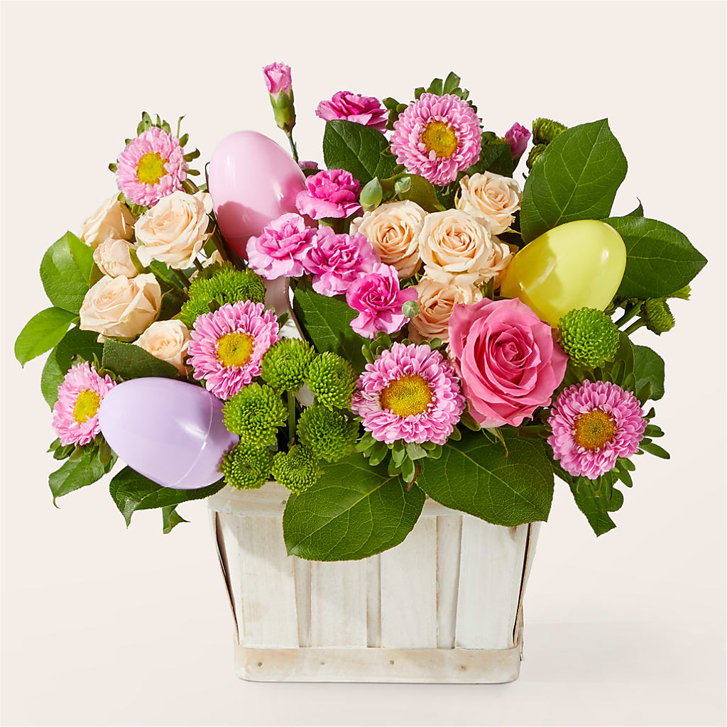 Get Eggcited Basket – The Owls Nest Florist, York SC