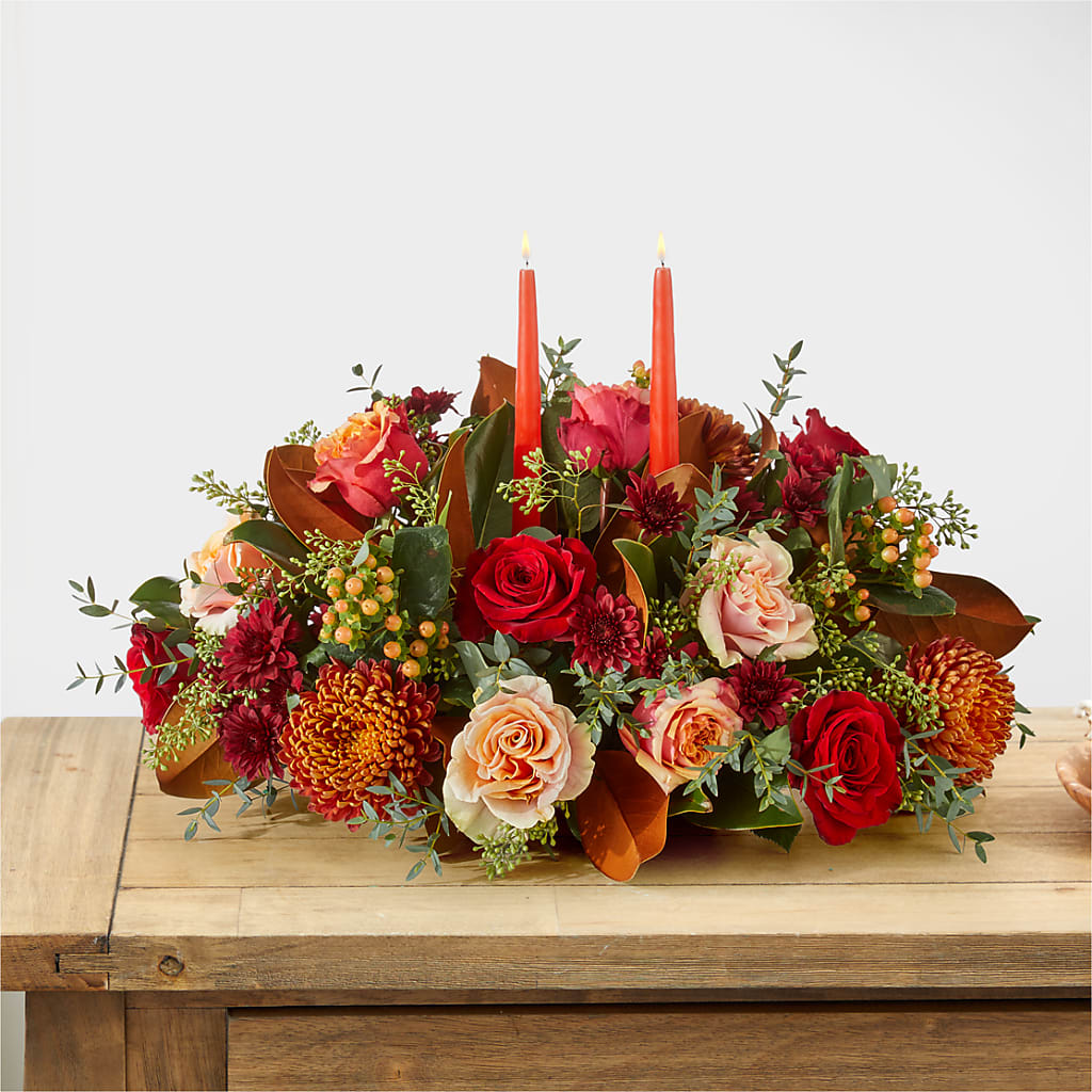 Gather Near Centerpiece – The Owls Nest Florist, York SC